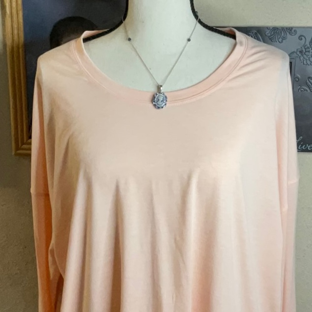 All in Motion Light Peach Long Sleeve T-Shirt